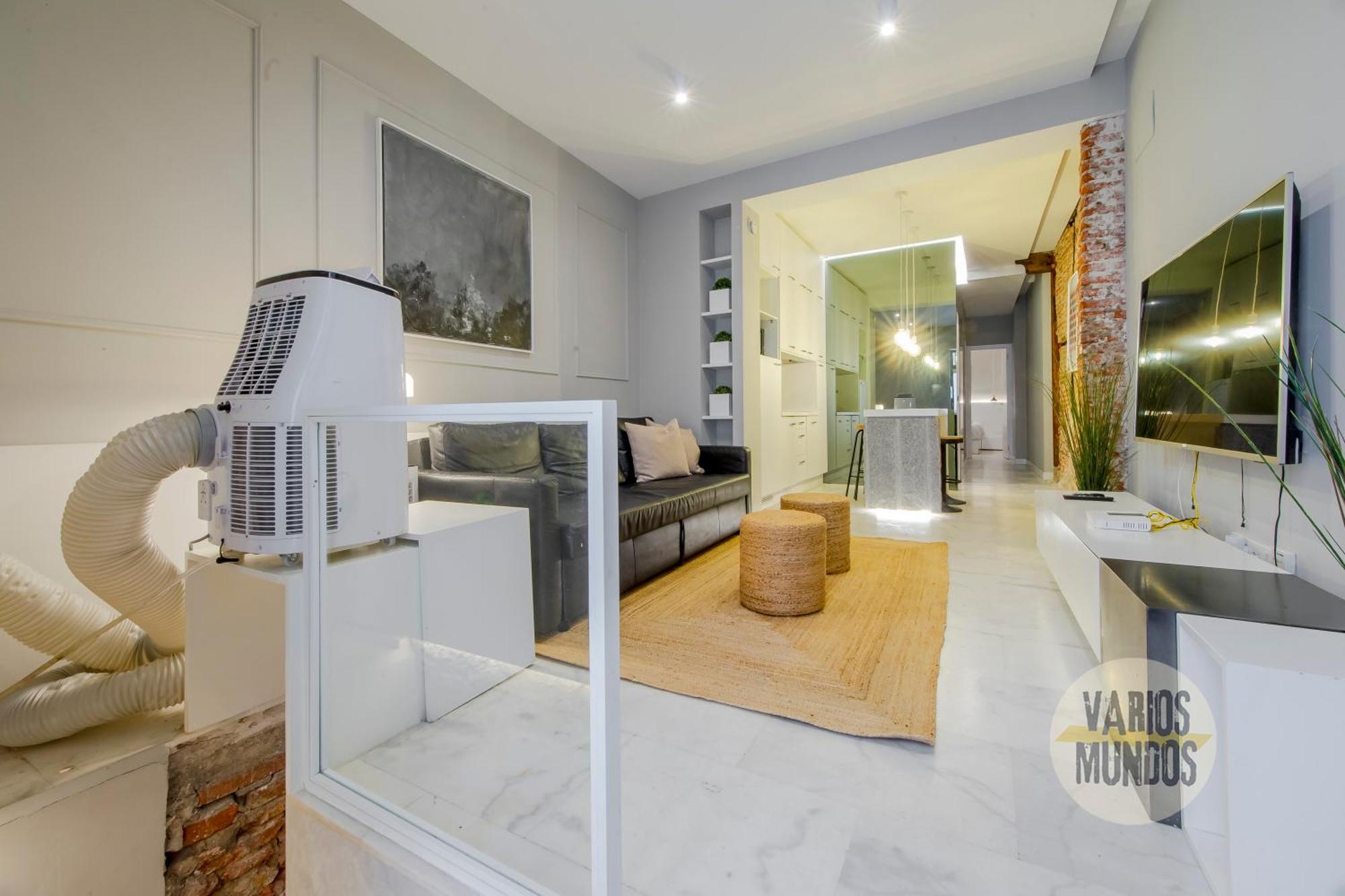 Cool Duplex Bajo Apt 7Pax Cerca De Tirso De Molina E2 Madrid Exterior foto